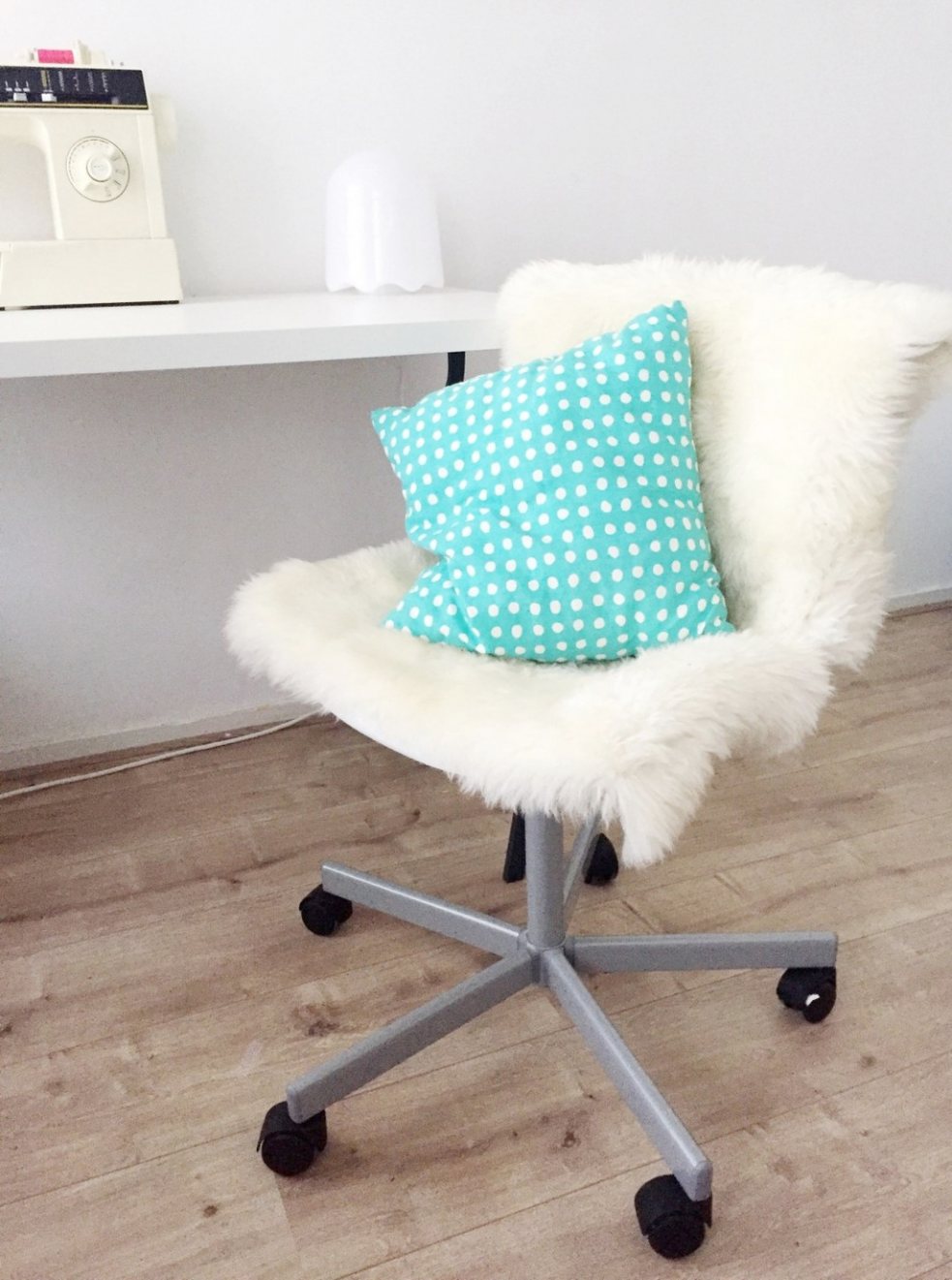 Furry Desk Chair Cover - Truly Beautiful