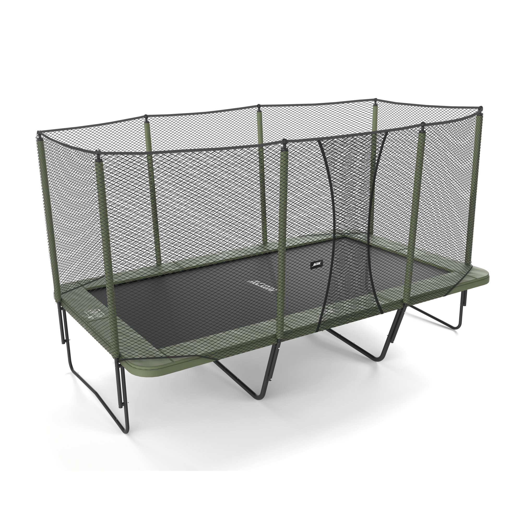 acon usa air 16 sport trampoline with enclosure acnu1000