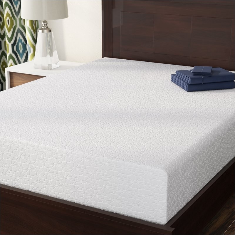 alwyn home 10 medium memory foam mattress anew1598