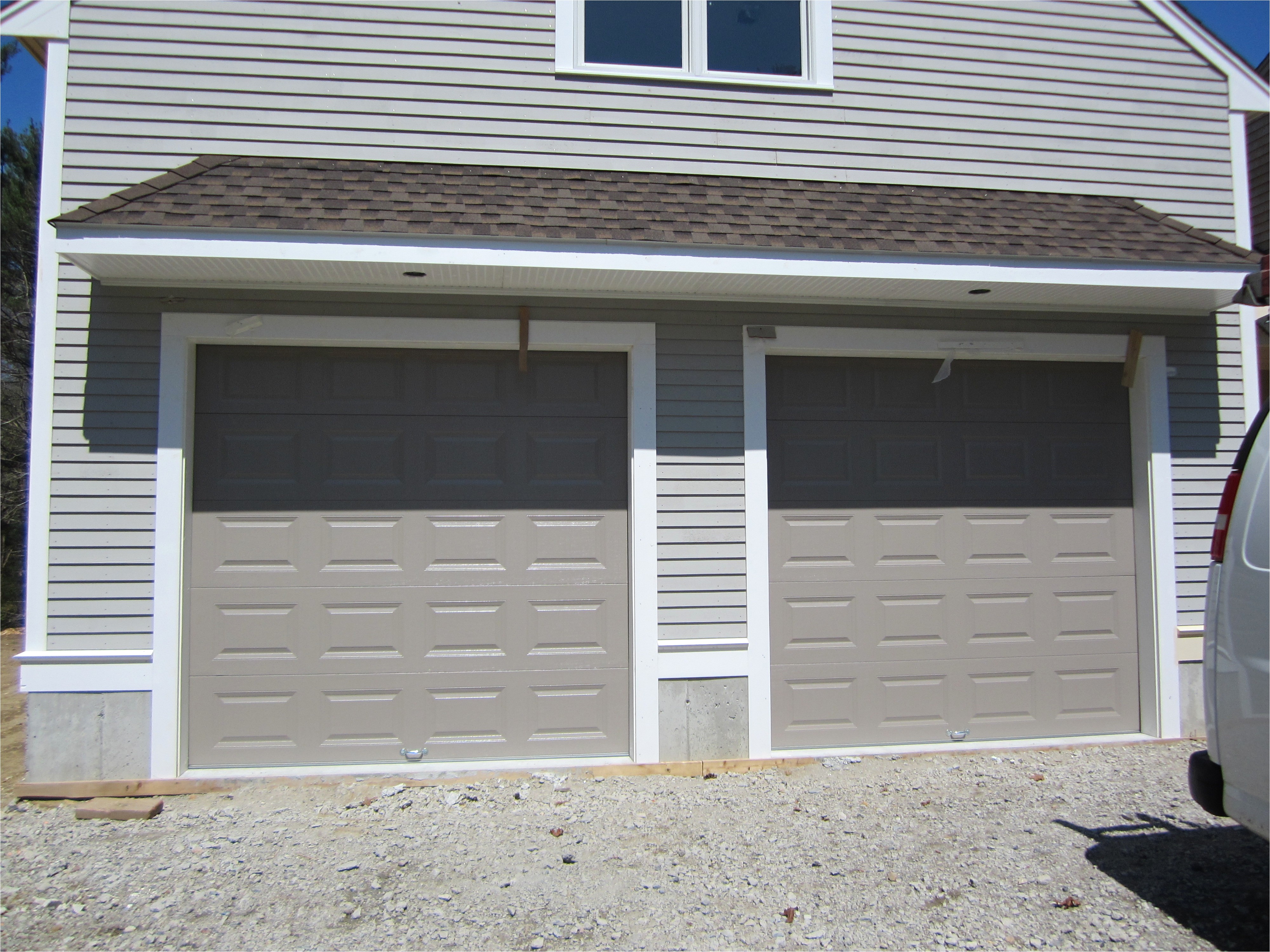 New Garage Door Panels Cost for Large Space