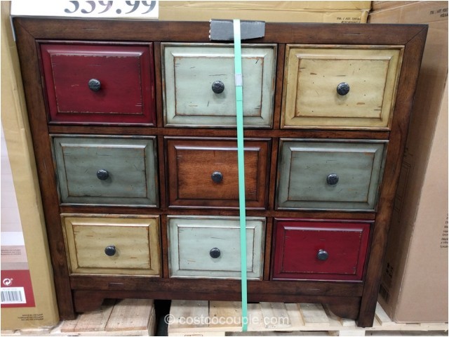 bayside furnishings 9 drawer accent cabinet