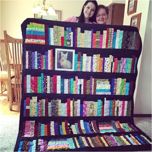 the perfect keepsake bookshelf memory quilt 2