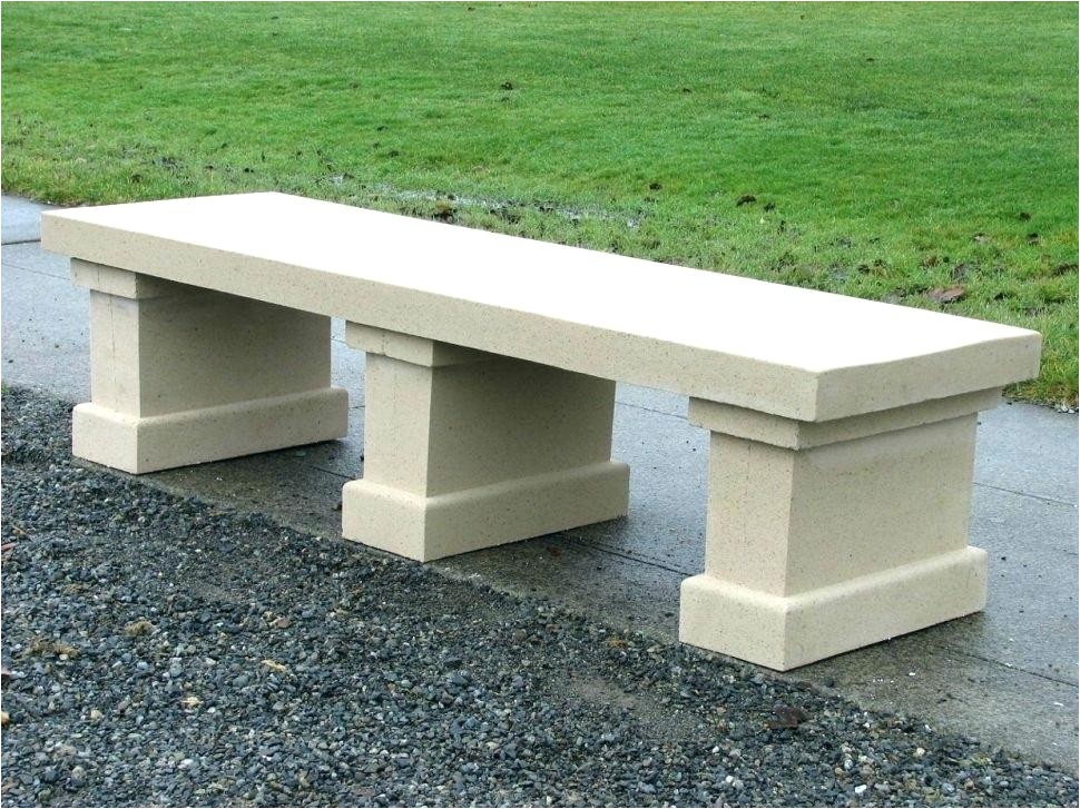 Concrete Benches Garden