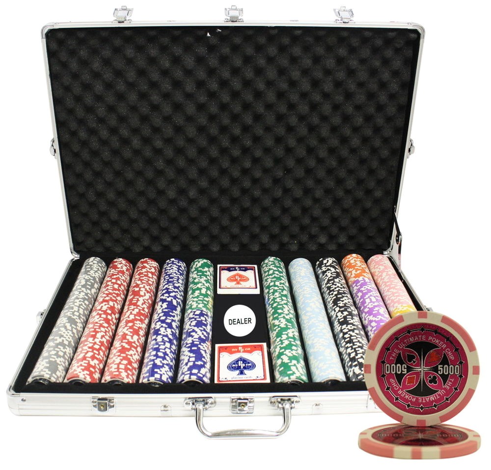 clay poker chip sets 1000