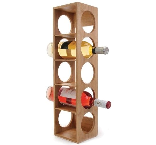corner wine rack