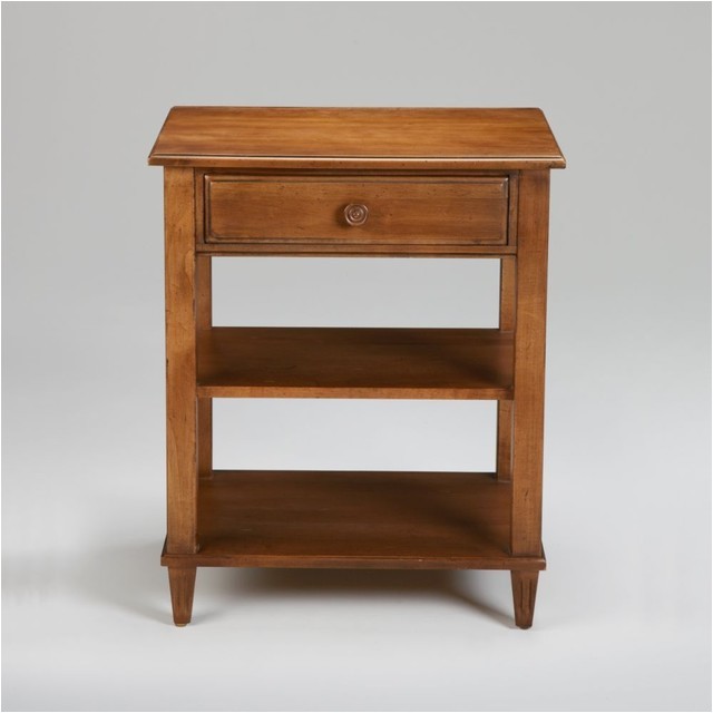 new country by ethan allen colin night table traditional nightstands and bedside tables