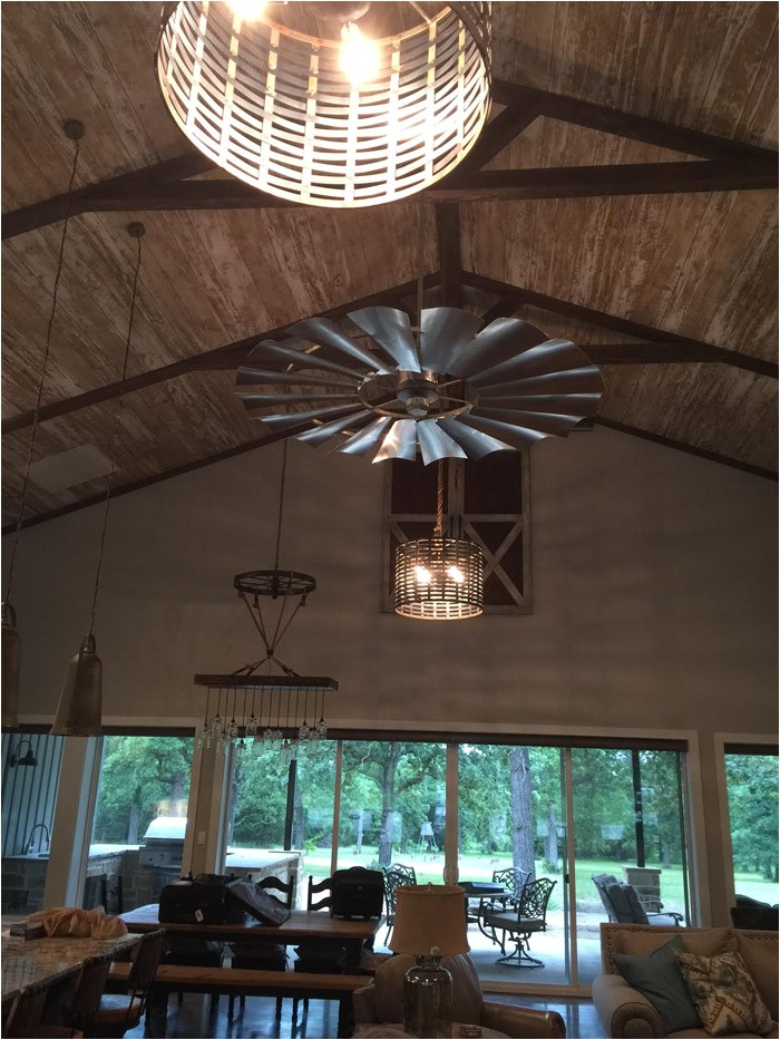 Fixer Upper Retiring to the Country Ceiling Fan Fixer Upper Windmill Decor the Harper House