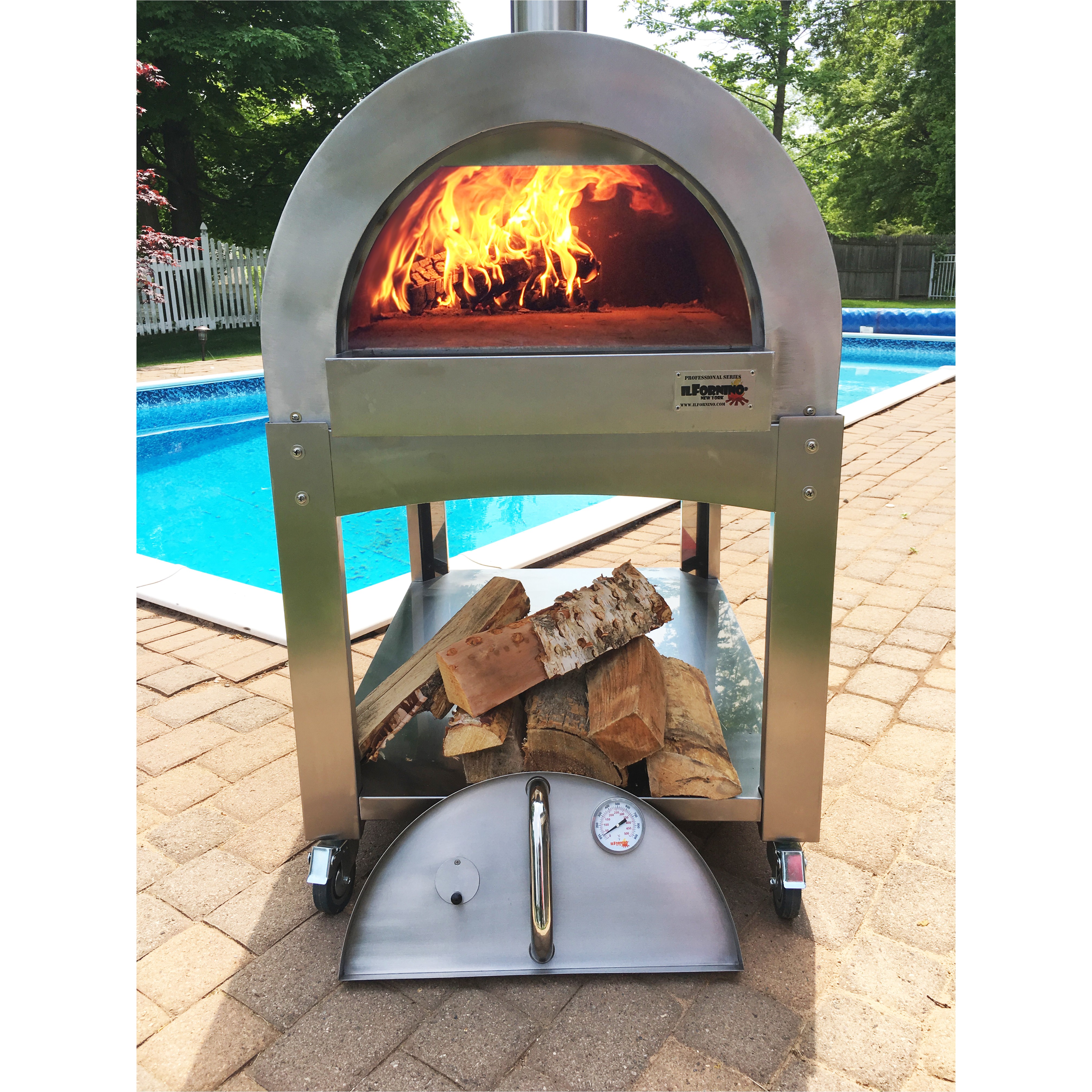 ilfornino professional series wood burning pizza oven ilfo1003