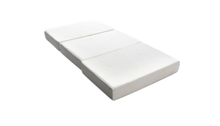 milliard 6 inch memory foam tri fold mattress