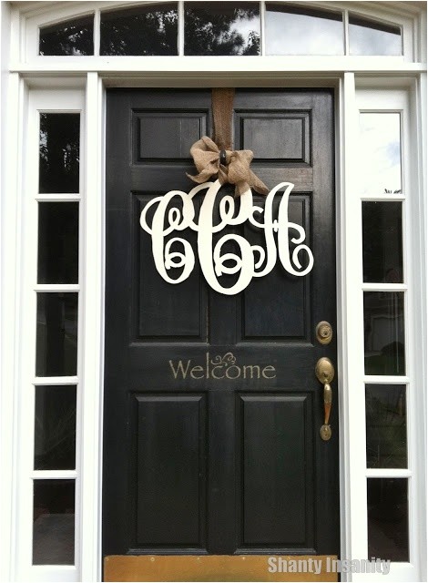 front door monogram