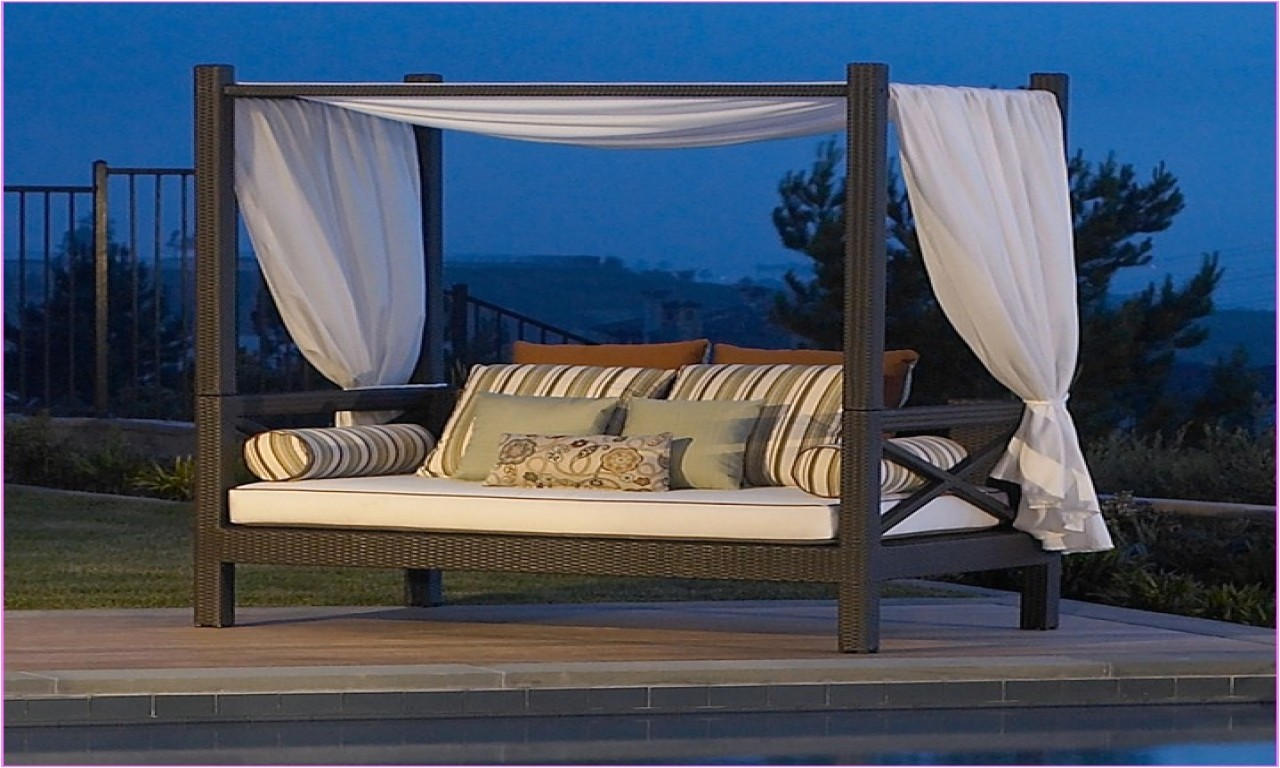 Outdoor Daybed with Canopy Costco | AdinaPorter