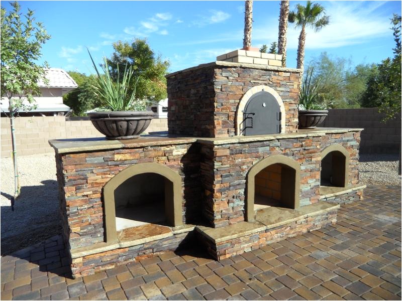 Outdoor Fireplace And Pizza Oven Combination – Fireplace Guide by Linda