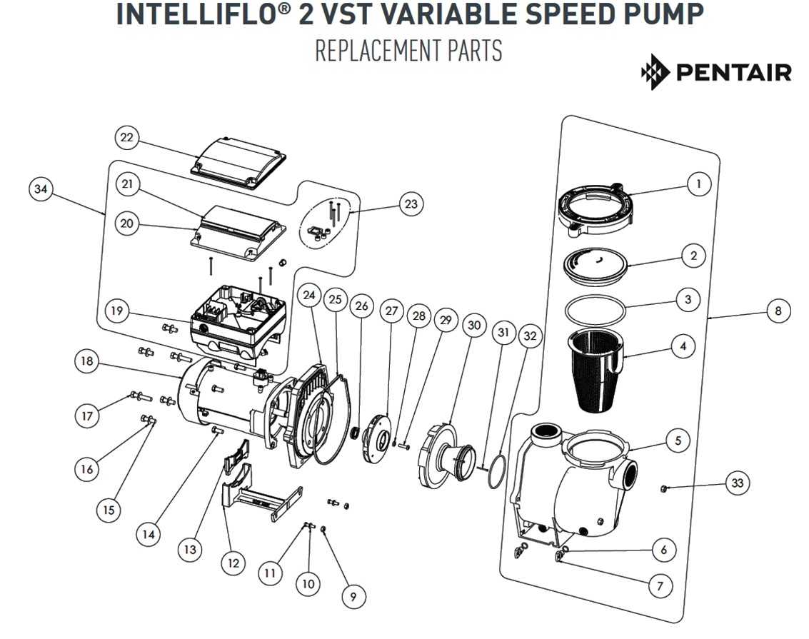 Pentair Intelliflo 2 Vst | AdinaPorter