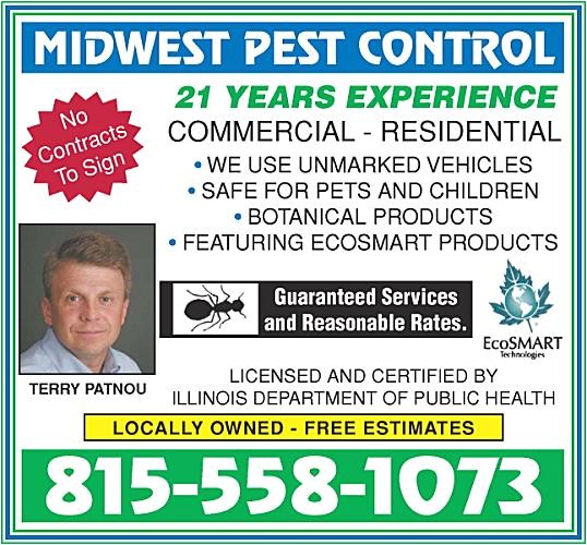 midwest pest controlllc rockford il