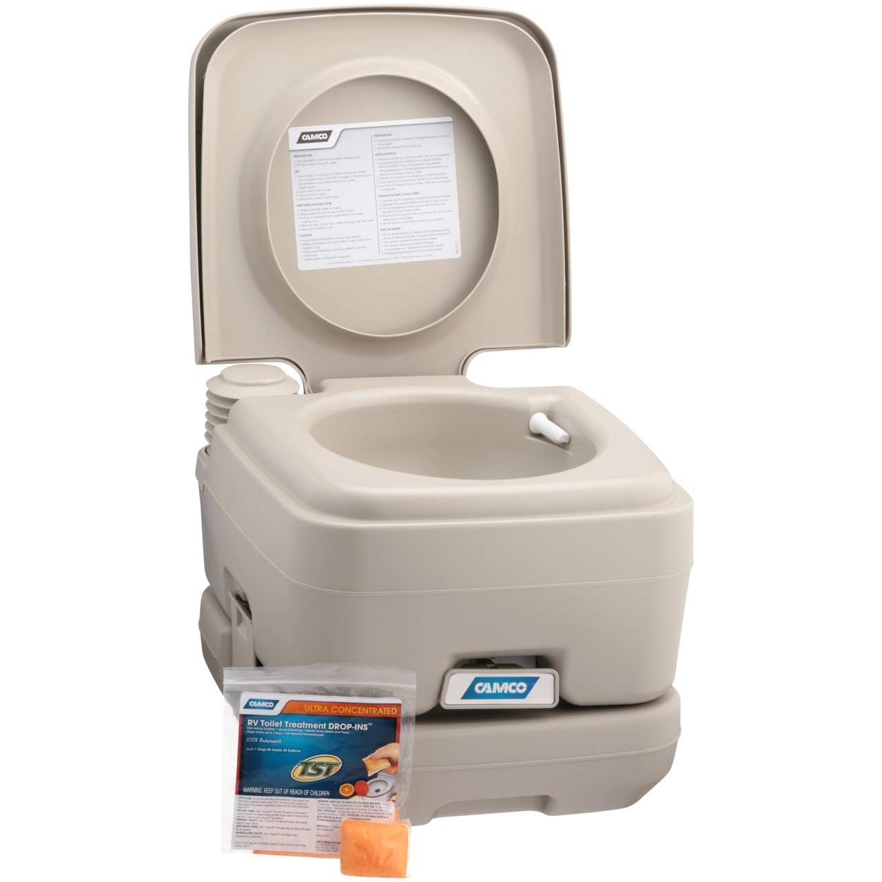 portable bathroom and shower elegant camco portable toilet with rv toilet treatment drop ins walmart