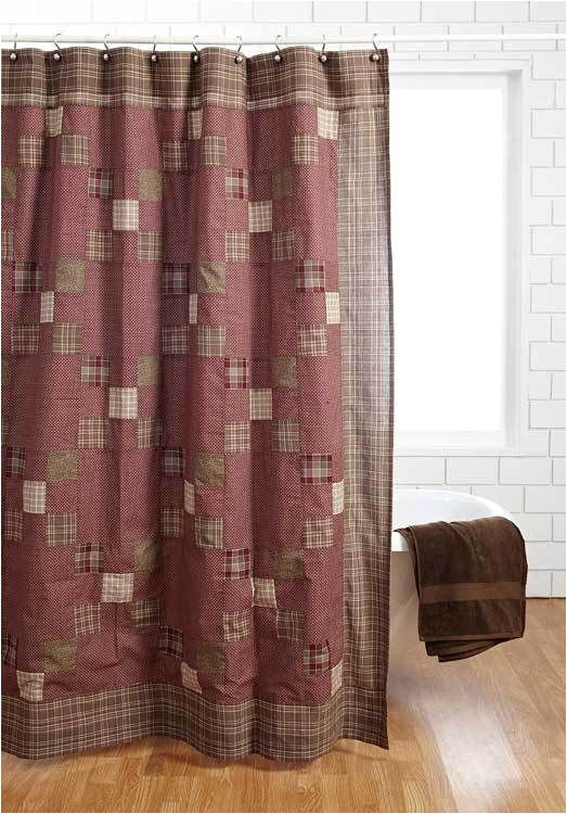 country primitive shower curtains