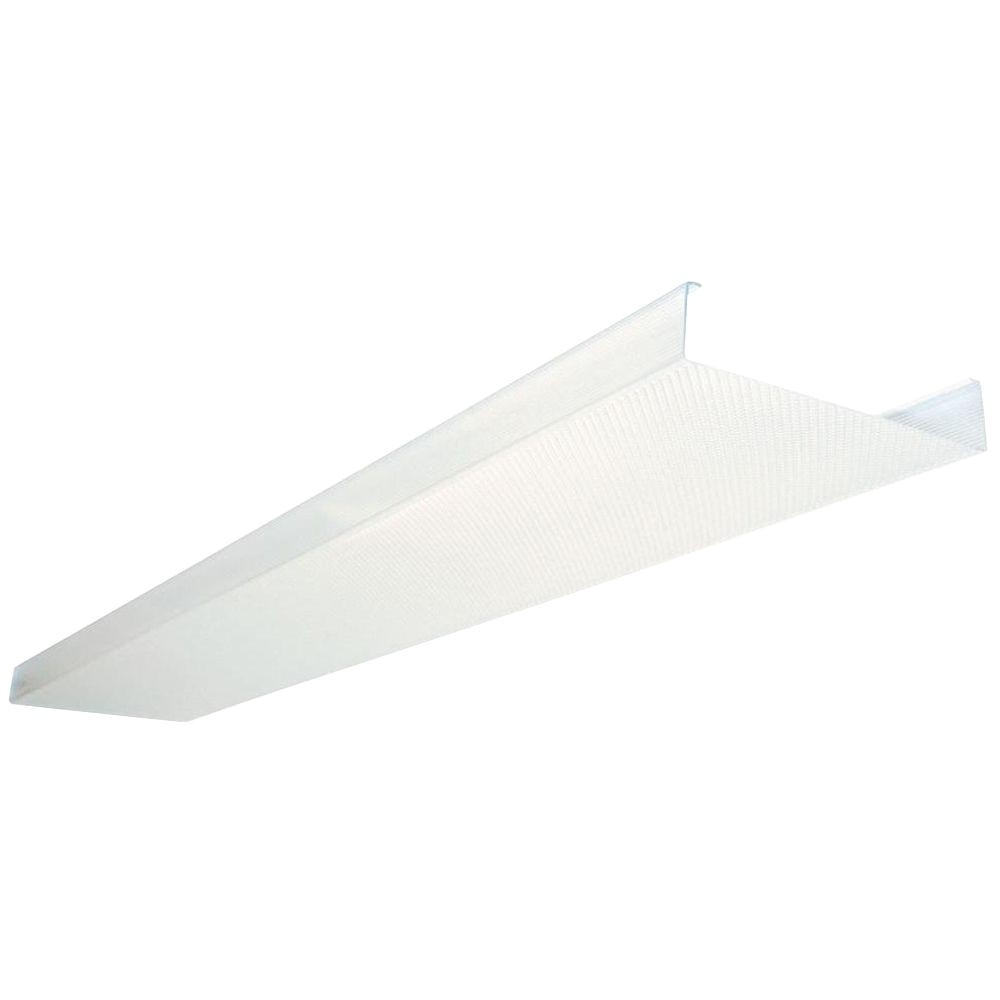 The Lithonia Lighting 4 Ft Clear Acrylic Wraparound Replacement Lens ...