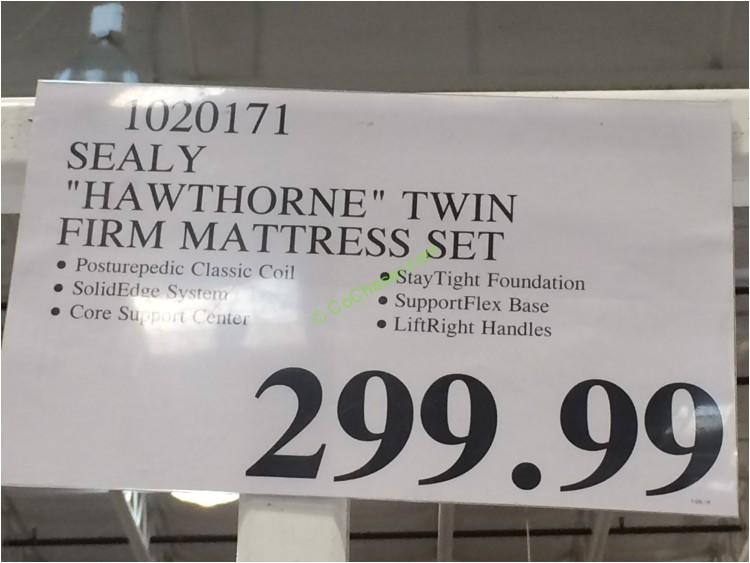 sealy hawthorne mattress costco reviews