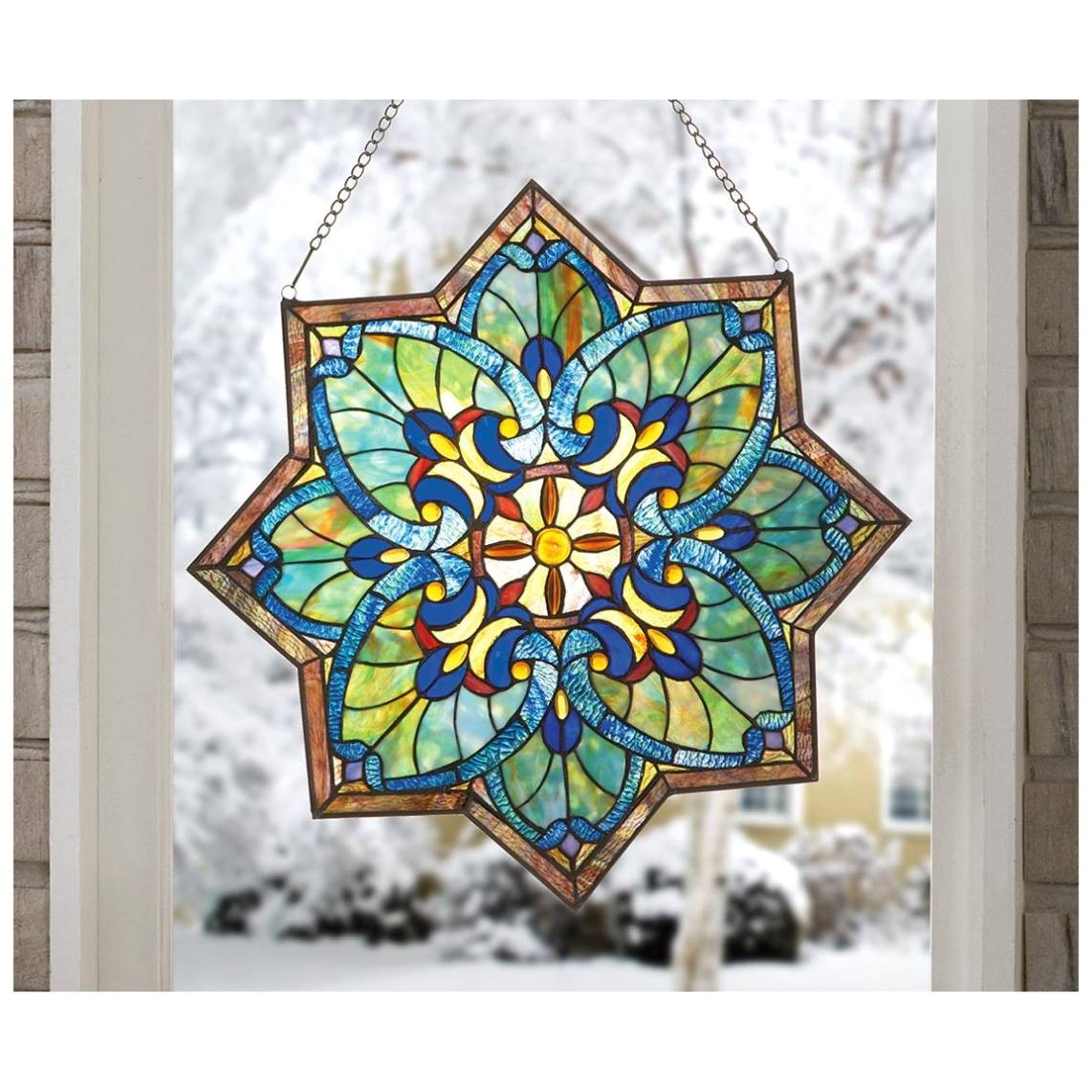 stained glass window panels for sale