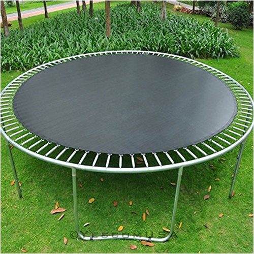jumping mat replacement for 14 ft round trampoline frame uv protection and 8 stitch lines more durable 96 v rings for 7 inch springs zupapa