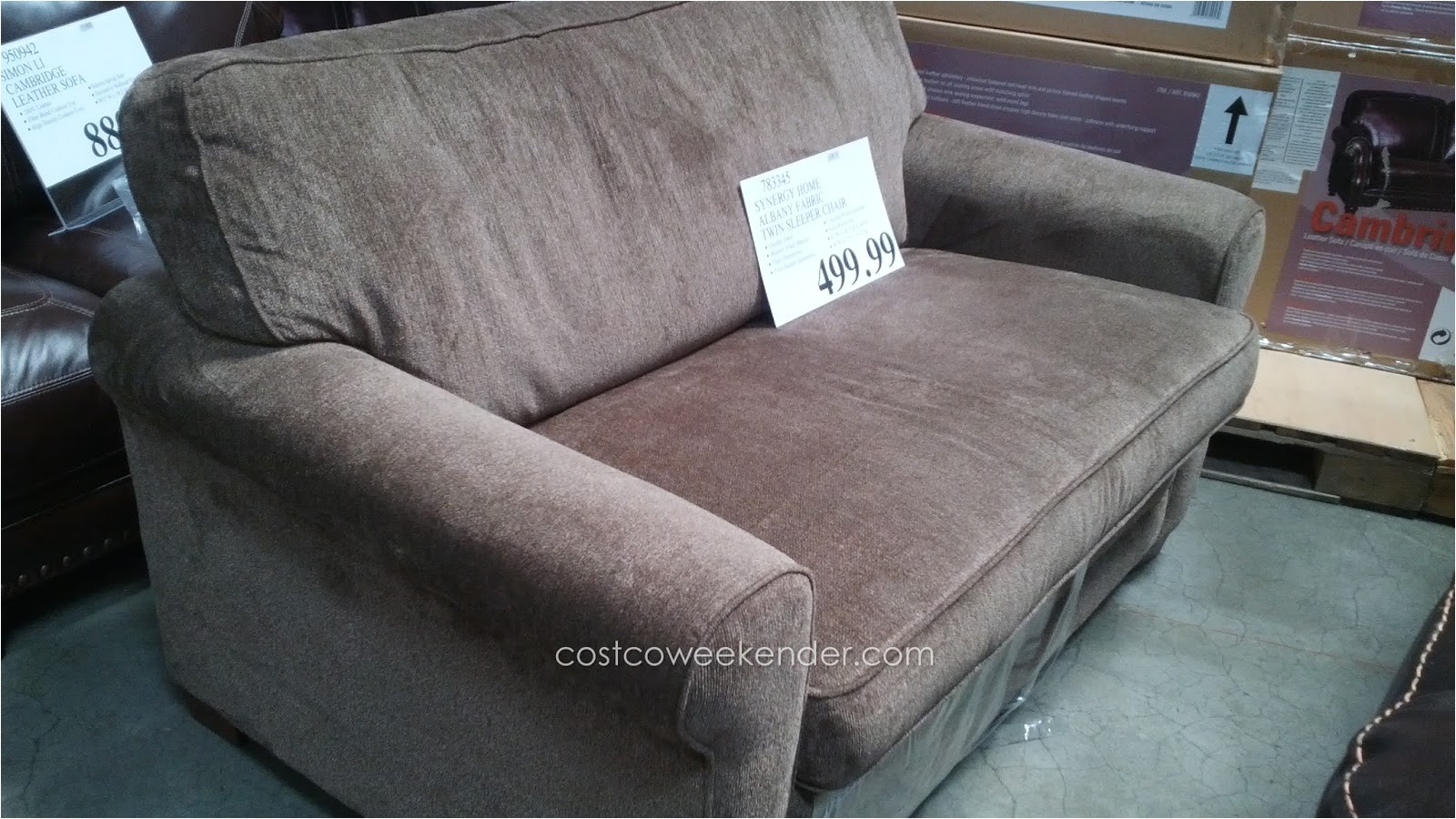 synergy home albany twin sleeper chair costco 783345