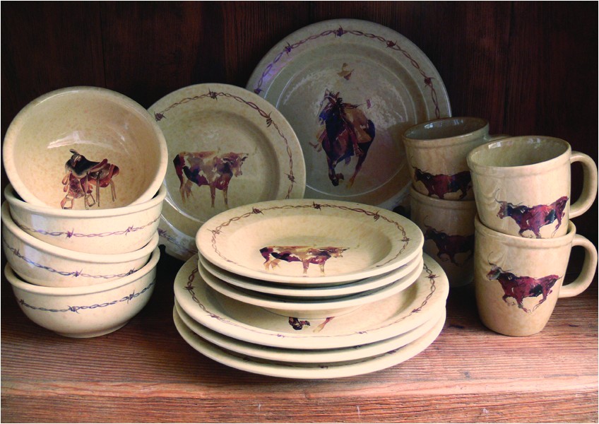 Western Dinnerware Sets Clearance | AdinaPorter