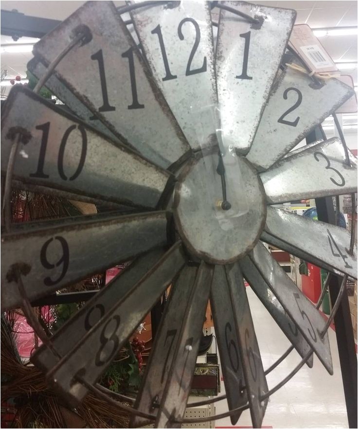 windmill clock