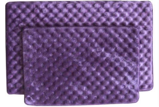 purple bathroom rug sets