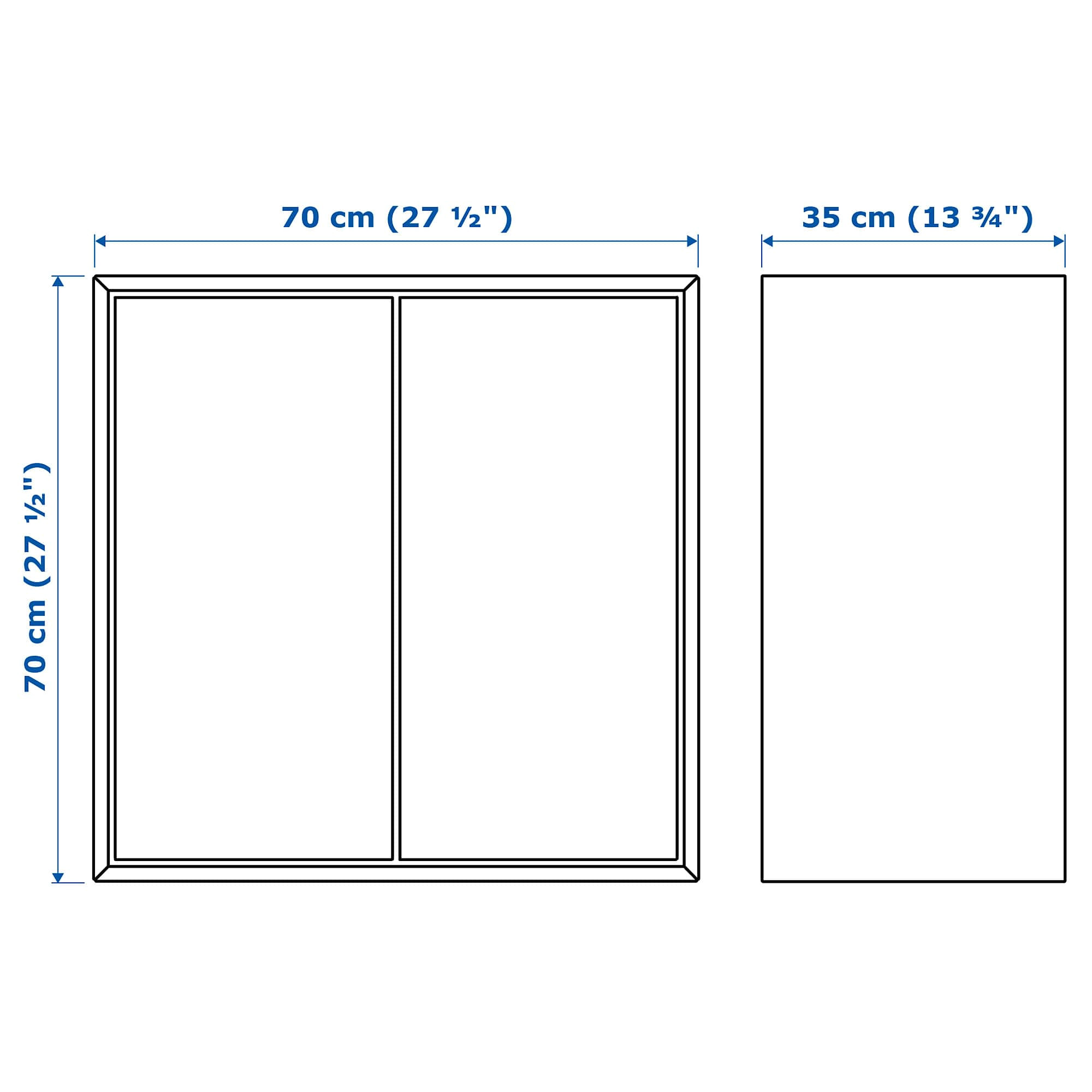 ikea eket cabinet w 2 doors and 1 shelf