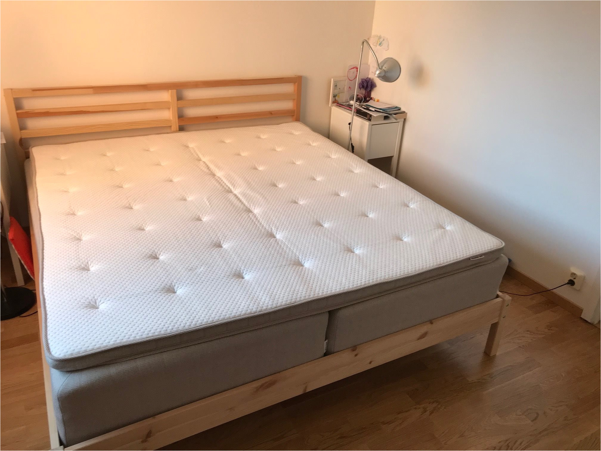 ikea hesstun pillow top mattress