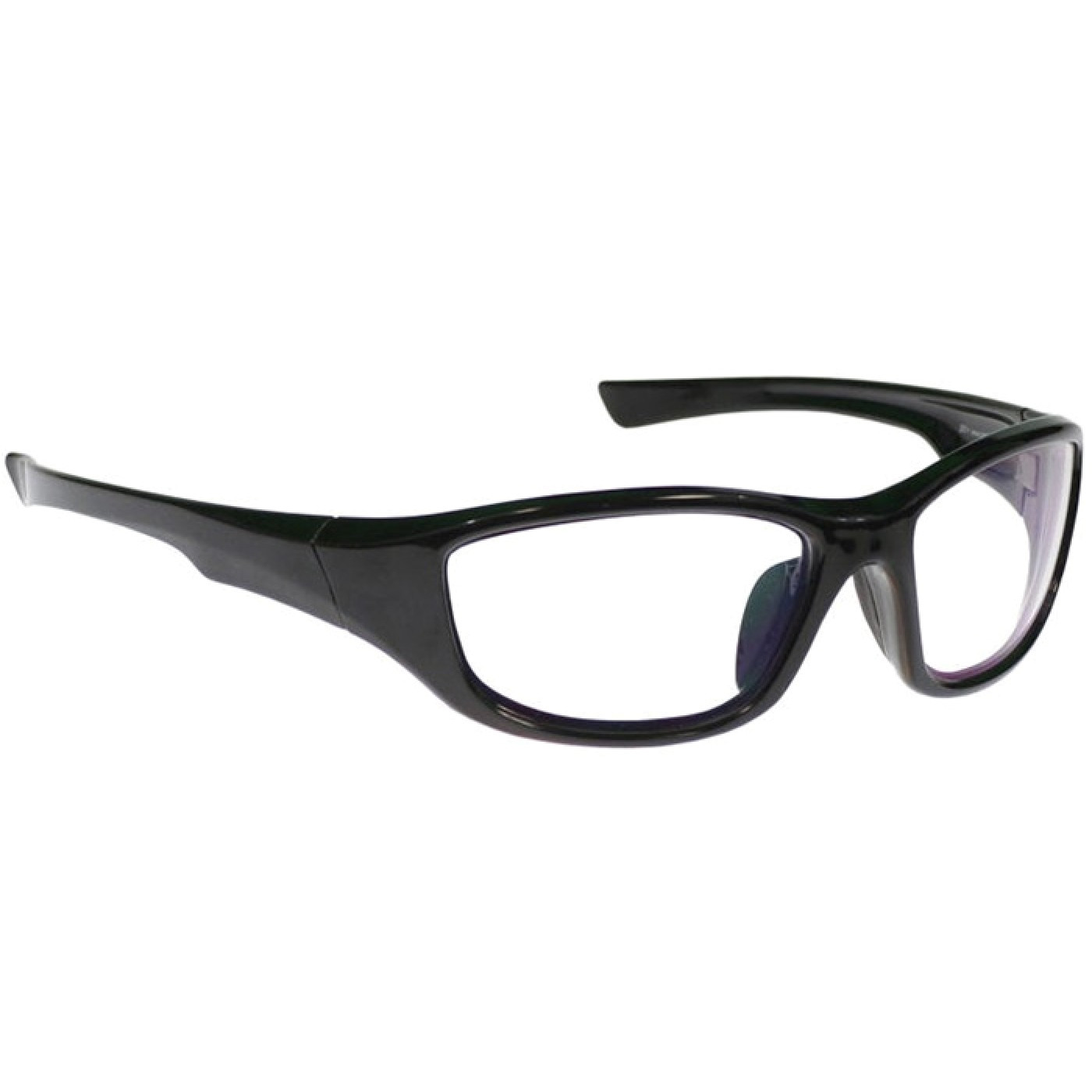 angled frame radiation eyewear