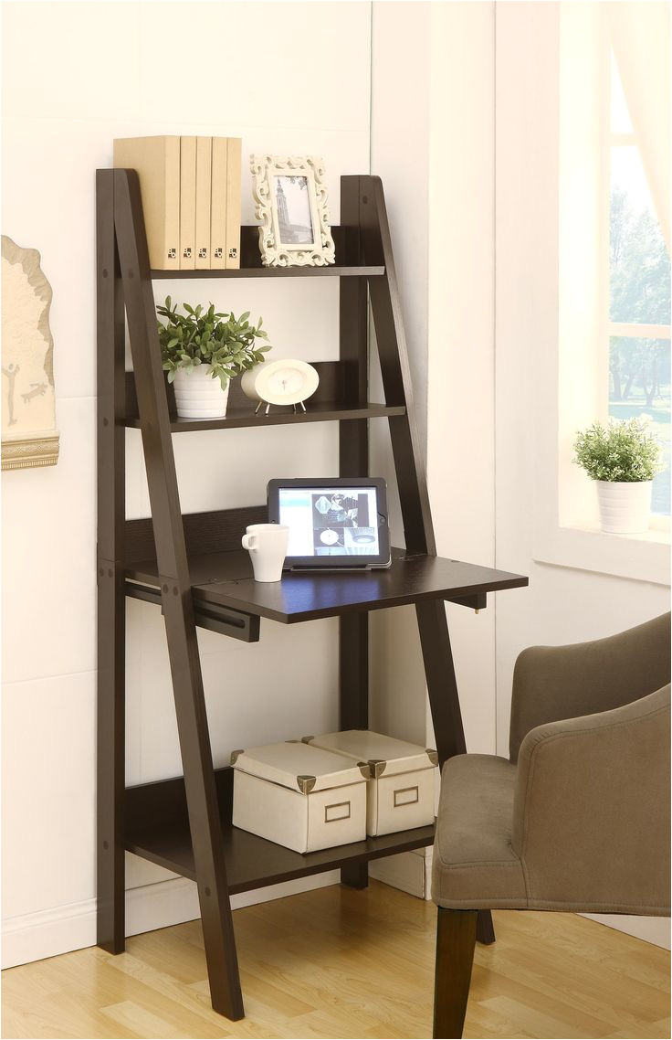 hokku designs stanton ladder style writing desk with shelves wayfair