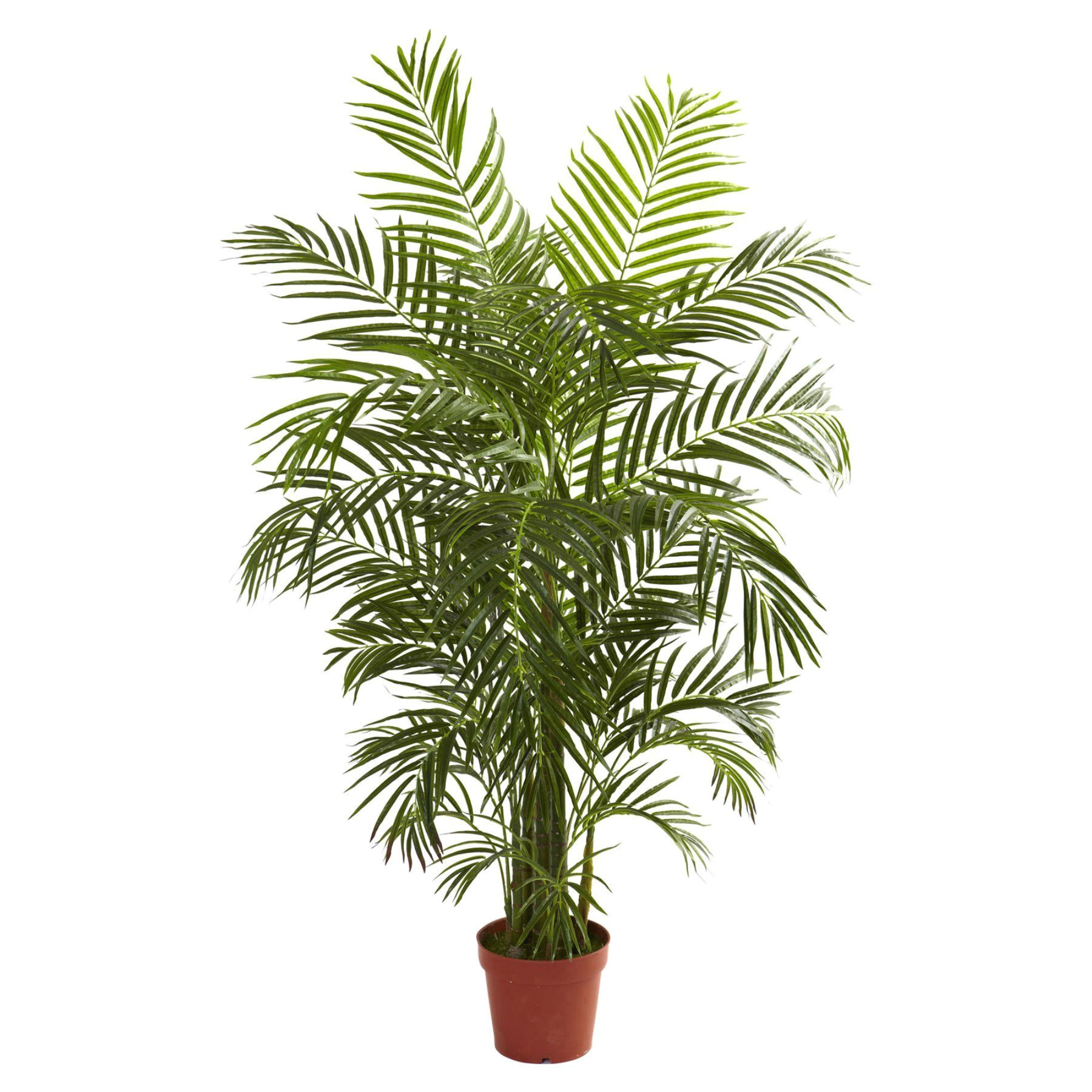 nearly natural areca uv resistant silk palm tree 5390