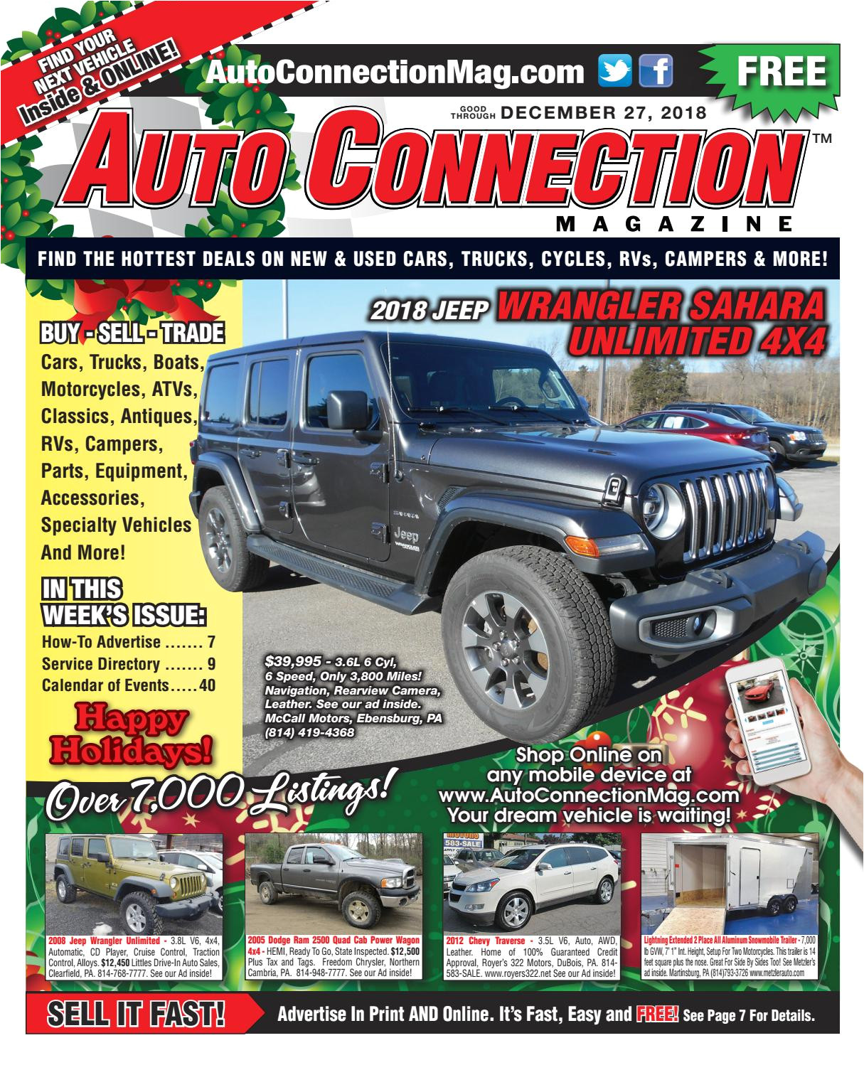 12 27 18 auto connection magazine by auto locator and auto connection issuu