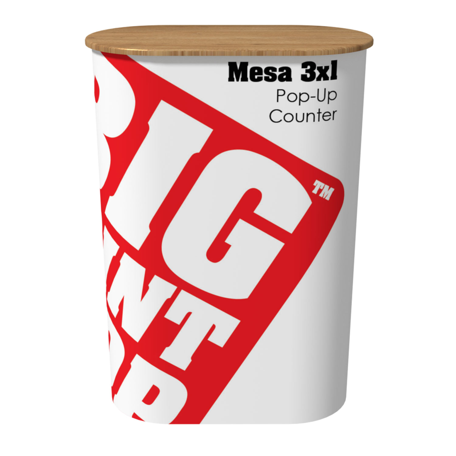 mesa counter 3x1