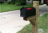 6×6 Mailbox Post Plans Mailbox Post Posts and 4×4 On Pinterest