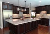 Alaska White Granite with Dark Cabinets Make Your Elegant Kitchen with Alaska White Granite