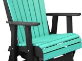 Amish Outdoor Furniture Sugarcreek Ohio Poly Glider Ohio Amish Outdoor Arubablue Blackadirondack