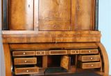 Antique Furniture with Hidden Compartments Antique Biedermeier Elmwood Secretary with Hidden