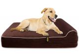 Barksbar Large orthopedic Dog Bed Amazoncom Barksbar Large Gray orthopedic Dog Bed X Dog