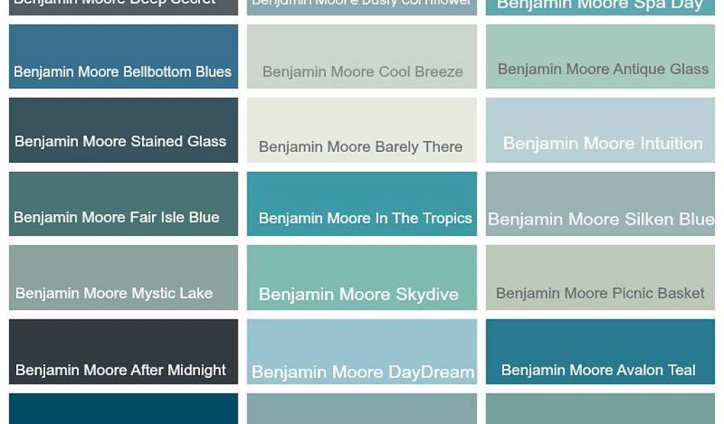 Benjamin Moore Pleasant Valley Paint Color Benjamin Moore Color Palette ...