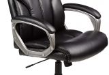 Best Office Chair with Leg Rest Amazon Com Amazonbasics High Back Executive Chair Black Kitchen