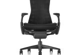 Best Office Chair with Leg Rest Amazon Com Herman Miller Embody Chair Graphite Frame Black