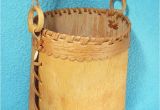 Birch Bark Berry Basket Russian Handmade Art Birch Bark Berry Basket Bag Tuesok