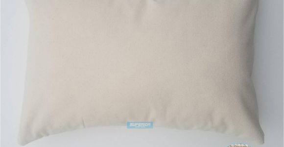 Blank Canvas Pillow Covers wholesale 12×18 Inches wholesale 8oz White or Natural Cotton Canvas Pillow