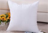 Blank Canvas Pillow Covers wholesale 8oz Plain White Natural Color Pure Cotton Canvas Pillow Cover with