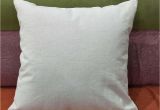 Blank Throw Pillow Covers wholesale 12 Oz Natural Canvas Pillow Case 18×18 Plain Raw Cotton Embroidery