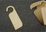 Blank Wooden Door Hangers 10x Wooden Door Hanger Plaque Sign Shape Plain Blank