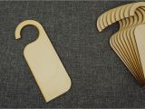 Blank Wooden Door Hangers 10x Wooden Door Hanger Plaque Sign Shape Plain Blank