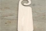 Blank Wooden Door Hangers Wooden Door Hanger Wood Blank Set Of 3 Wedding Decor Diy